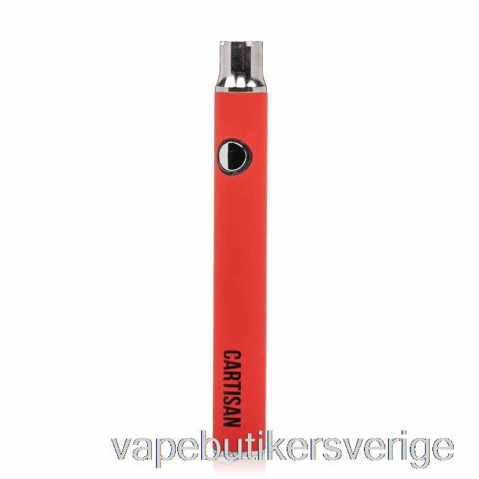 Vape Sverige Cartisan Button Vv 350 510 Batteri Röd